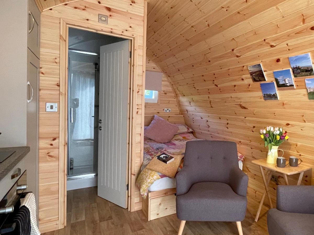 Waterpump Pod For 2 Adults With Ensuite In The Suffolk Countryside Badingham Buitenkant foto